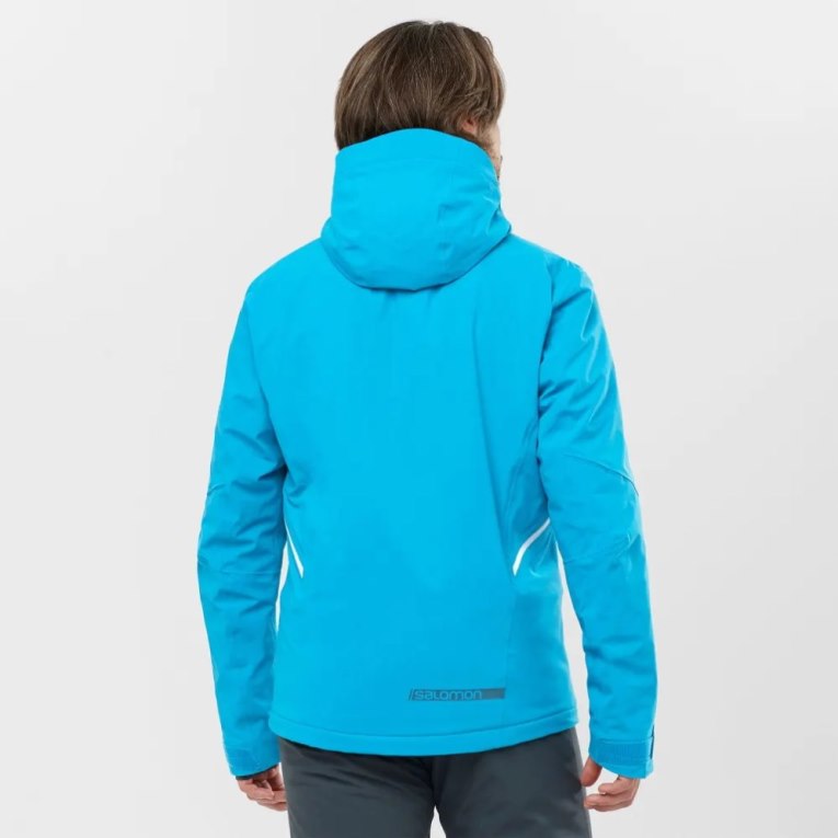 Chaquetas De Esquí Salomon Brilliant Insulated Hombre Turquesa | MX WURD740